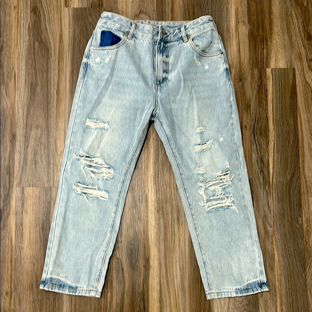 NWT SER.O.YA Drop Crotch Boyfriend jeans